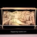 2D engraved-crystal-China Great Wall-02