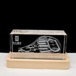 2d engraved crystal-Building floor plan drawing 03