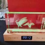 3D engraving-white crane-06