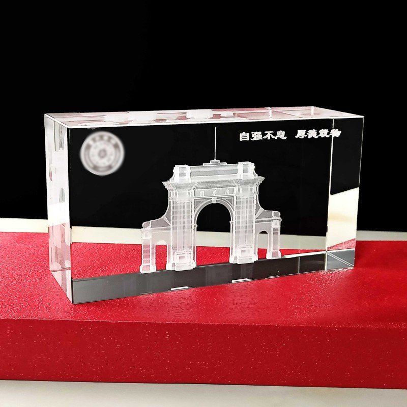 3d engraving crystal-Tsinghua University-04